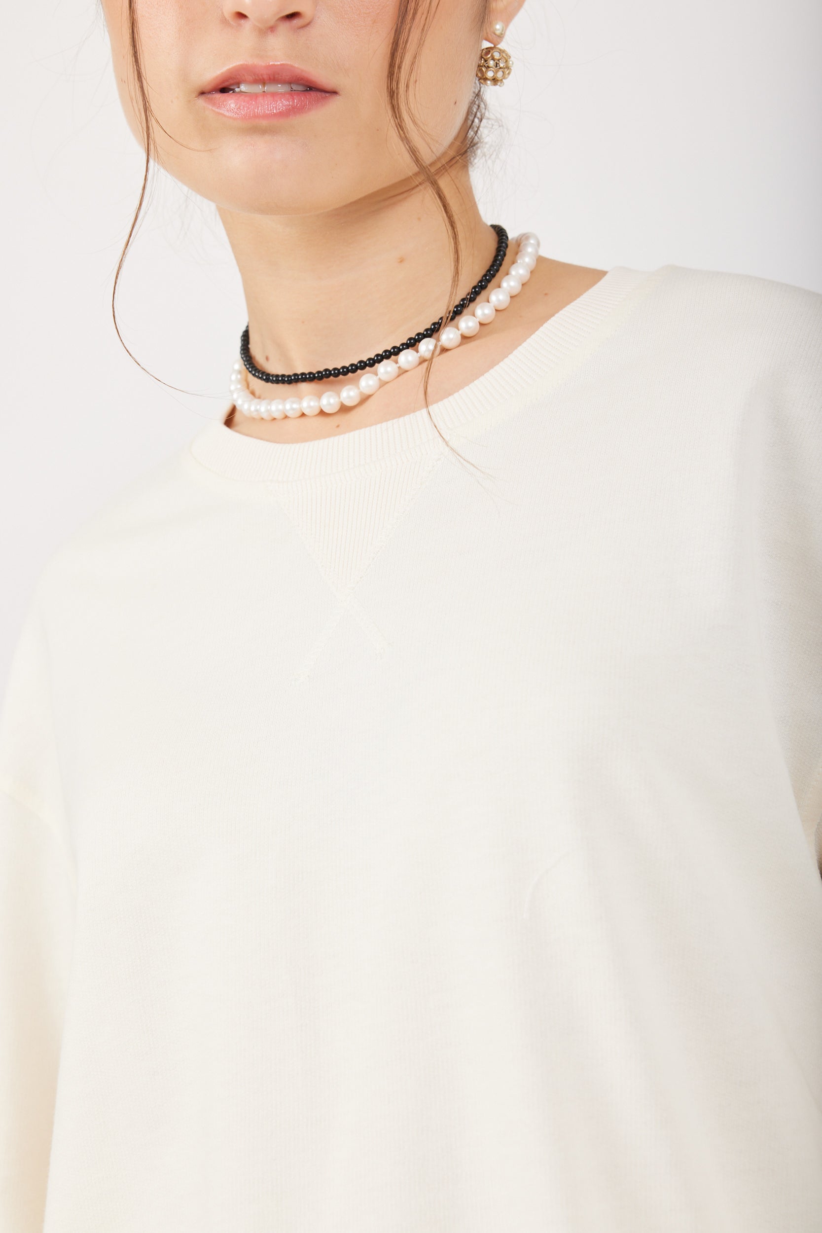 טישרט פרנץ טרי קל שרוול ארוך