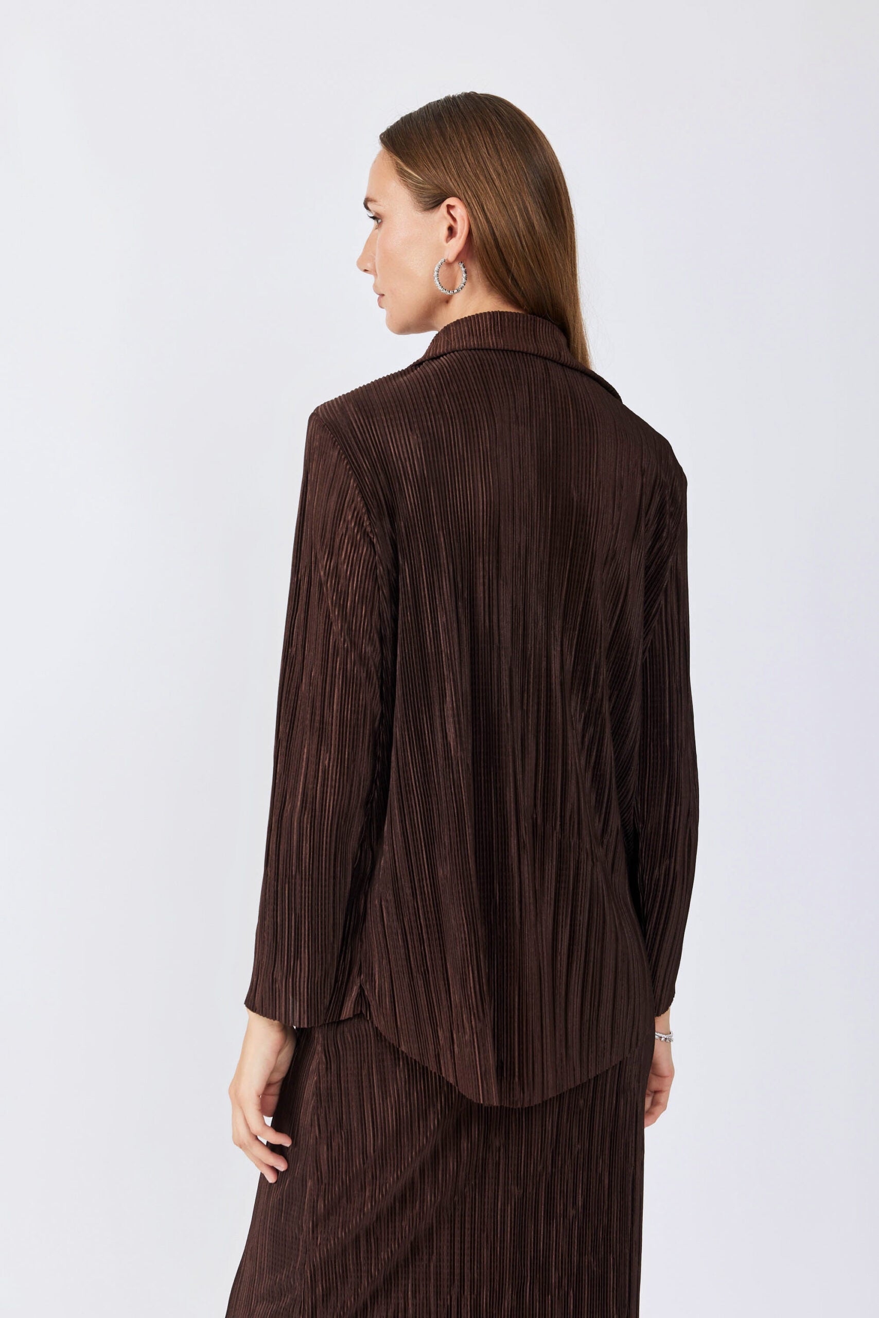 חולצת פולו פליסה שרוול ארוך