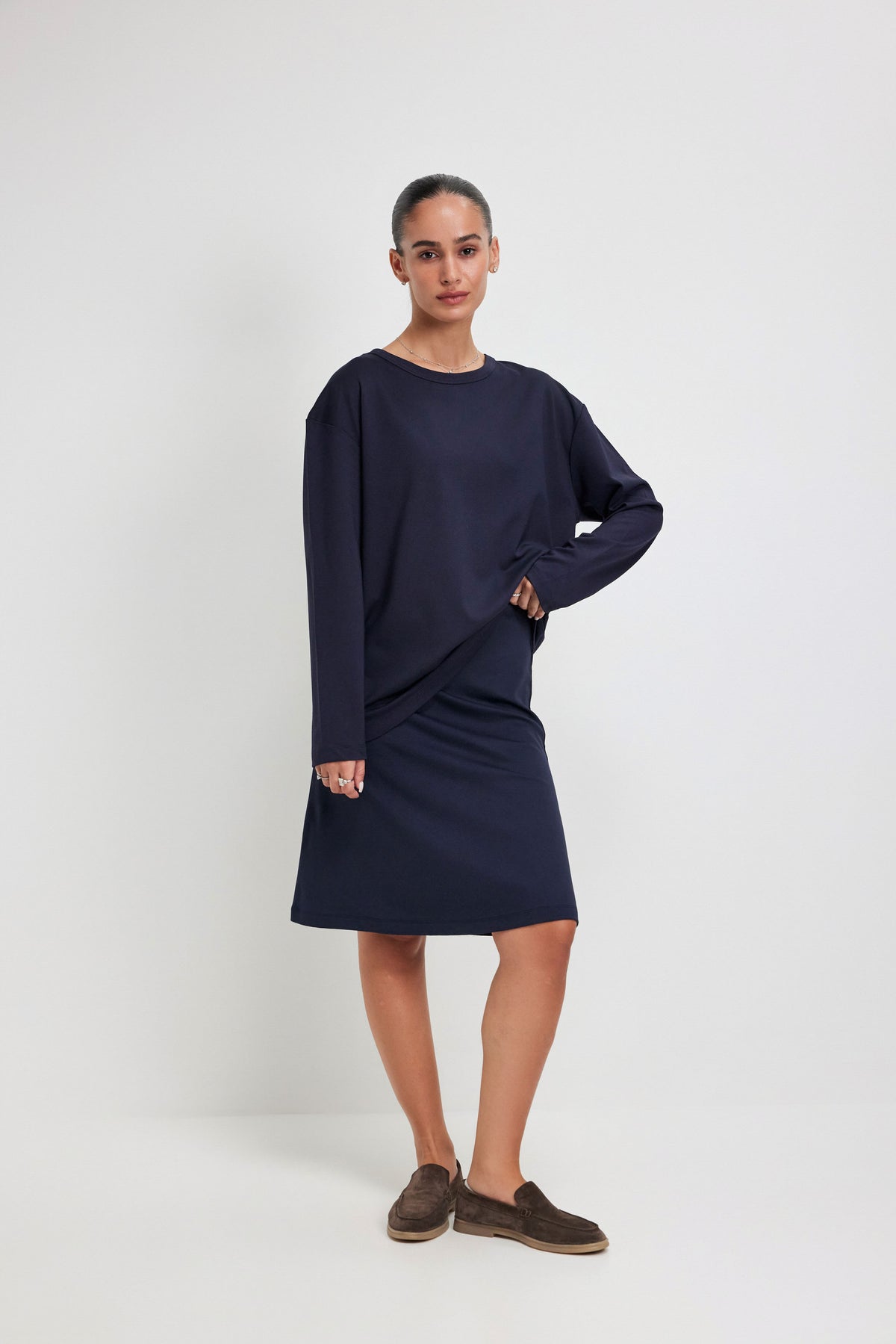 חצאית ג'רסי SHORT